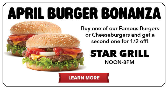 April Burger Bonanza