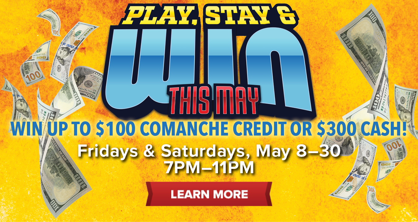 Play, Stay & Win This May